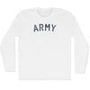 Army Adult Cotton Long Sleeve T-shirt by Tribe Lacrosse