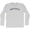 Arrivederci Adult Cotton Long Sleeve T-shirt by Tribe Lacrosse