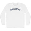 Arrivederci Adult Cotton Long Sleeve T-shirt by Tribe Lacrosse