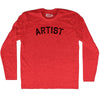 Artist Adult Tri-Blend Long Sleeve T-shirt by Tribe Lacrosse