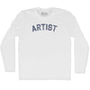 Artist Adult Cotton Long Sleeve T-shirt by Tribe Lacrosse