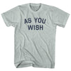 As You Wish Adult Tri-Blend T-shirt by Tribe Lacrosse