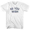As You Wish Womens Cotton Junior Cut T-Shirt by Tribe Lacrosse