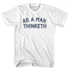As a Man Thinketh Womens Cotton Junior Cut T-Shirt by Tribe Lacrosse