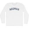 Assman Adult Cotton Long Sleeve T-shirt by Tribe Lacrosse