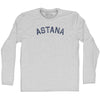 Astana Adult Cotton Long Sleeve T-shirt by Tribe Lacrosse