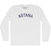 Astana Adult Cotton Long Sleeve T-shirt by Tribe Lacrosse