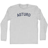 Asturd Adult Cotton Long Sleeve T-shirt by Tribe Lacrosse