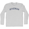 Athenian Adult Cotton Long Sleeve T-shirt by Tribe Lacrosse