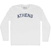 Athens Adult Cotton Long Sleeve T-shirt by Tribe Lacrosse