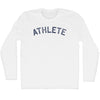 Athlete Adult Cotton Long Sleeve T-Shirt by Tribe Lacrosse