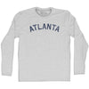 Atlanta Adult Cotton Long Sleeve T-shirt by Tribe Lacrosse