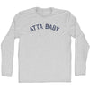 Atta Baby Adult Cotton Long Sleeve T-shirt by Tribe Lacrosse