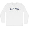 Atta Baby Adult Cotton Long Sleeve T-shirt by Tribe Lacrosse
