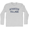 Atwater Village Adult Cotton Long Sleeve T-shirt by Tribe Lacrosse