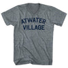 Atwater Village Tri-Blend V-neck Womens Junior Cut T-shirt by Tribe Lacrosse