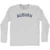 Auburn Adult Cotton Long Sleeve T-shirt by Tribe Lacrosse