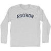 Ayayron Adult Cotton Long Sleeve T-shirt by Tribe Lacrosse