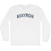 Ayayron Adult Cotton Long Sleeve T-shirt by Tribe Lacrosse