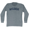 Aycock Adult Tri-Blend Long Sleeve T-shirt by Tribe Lacrosse