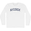 Aycock Adult Cotton Long Sleeve T-shirt by Tribe Lacrosse