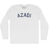 Azadi Adult Cotton Long Sleeve T-shirt by Tribe Lacrosse