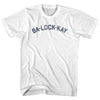 BA-LOCK-KAY (Blake Nickname) Womens Cotton Junior Cut T-Shirt by Tribe Lacrosse