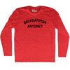 Backgammon Anyone Adult Tri-Blend Long Sleeve T-shirt by Tribe Lacrosse