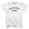 Backgammon Whore Womens Cotton Junior Cut T-Shirt by Tribe Lacrosse