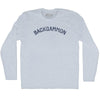 Backgammon Adult Tri-Blend Long Sleeve T-shirt by Tribe Lacrosse