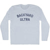 Backyard Ultra Adult Tri-Blend Long Sleeve T-Shirt by Tribe Lacrosse