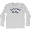 Backyard Ultra Adult Cotton Long Sleeve T-Shirt by Tribe Lacrosse