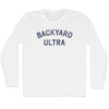 Backyard Ultra Adult Cotton Long Sleeve T-Shirt by Tribe Lacrosse