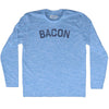 Bacon Adult Tri-Blend Long Sleeve T-shirt by Tribe Lacrosse