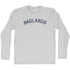 Badlands Adult Cotton Long Sleeve T-shirt by Tribe Lacrosse