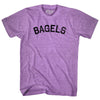 Bagels Adult Tri-Blend T-shirt by Tribe Lacrosse