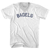 Bagels Adult Tri-Blend V-neck T-shirt by Tribe Lacrosse