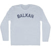 Balkan Adult Tri-Blend Long Sleeve T-Shirt by Tribe Lacrosse