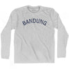 Bandung Vintage City Adult Cotton Long Sleeve T-shirt by Ultras