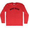 Bang Bang Adult Tri-Blend Long Sleeve T-shirt by Tribe Lacrosse