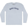 Bang Bang Adult Tri-Blend Long Sleeve T-shirt by Tribe Lacrosse