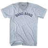 Bang Bang Adult Tri-Blend V-neck T-shirt by Tribe Lacrosse