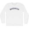 Barbarian Adult Cotton Long Sleeve T-shirt by Tribe Lacrosse