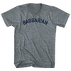 Barbarian Tri-Blend V-neck Womens Junior Cut T-shirt by Tribe Lacrosse
