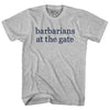 Barbarians at the Gate Rage Font Womens Cotton Junior Cut T-Shirt by Tribe Lacrosse