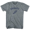 Barnet Running Track Winged Foot Womens Tri-Blend Junior Cut T-Shirt by Tribe Lacrosse