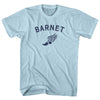 Barnet Running Track Winged Foot Adult Cotton T-shirt by Tribe Lacrosse