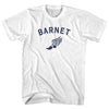 Barnet Running Track Winged Foot Adult Cotton T-shirt by Tribe Lacrosse