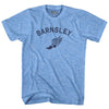 Barnsley Running Track Winged Foot-Adult Tri-Blend T-shirt by Tribe Lacrosse
