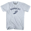 Barnsley Running Track Winged Foot-Adult Tri-Blend T-shirt by Tribe Lacrosse